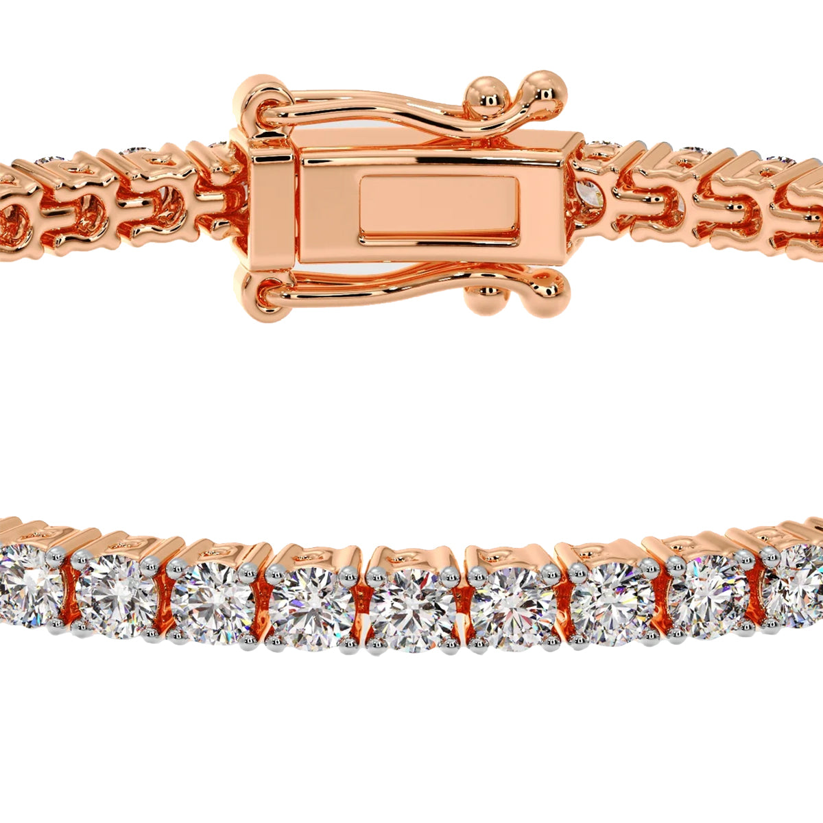 0.08 ct classic tennis bracelet