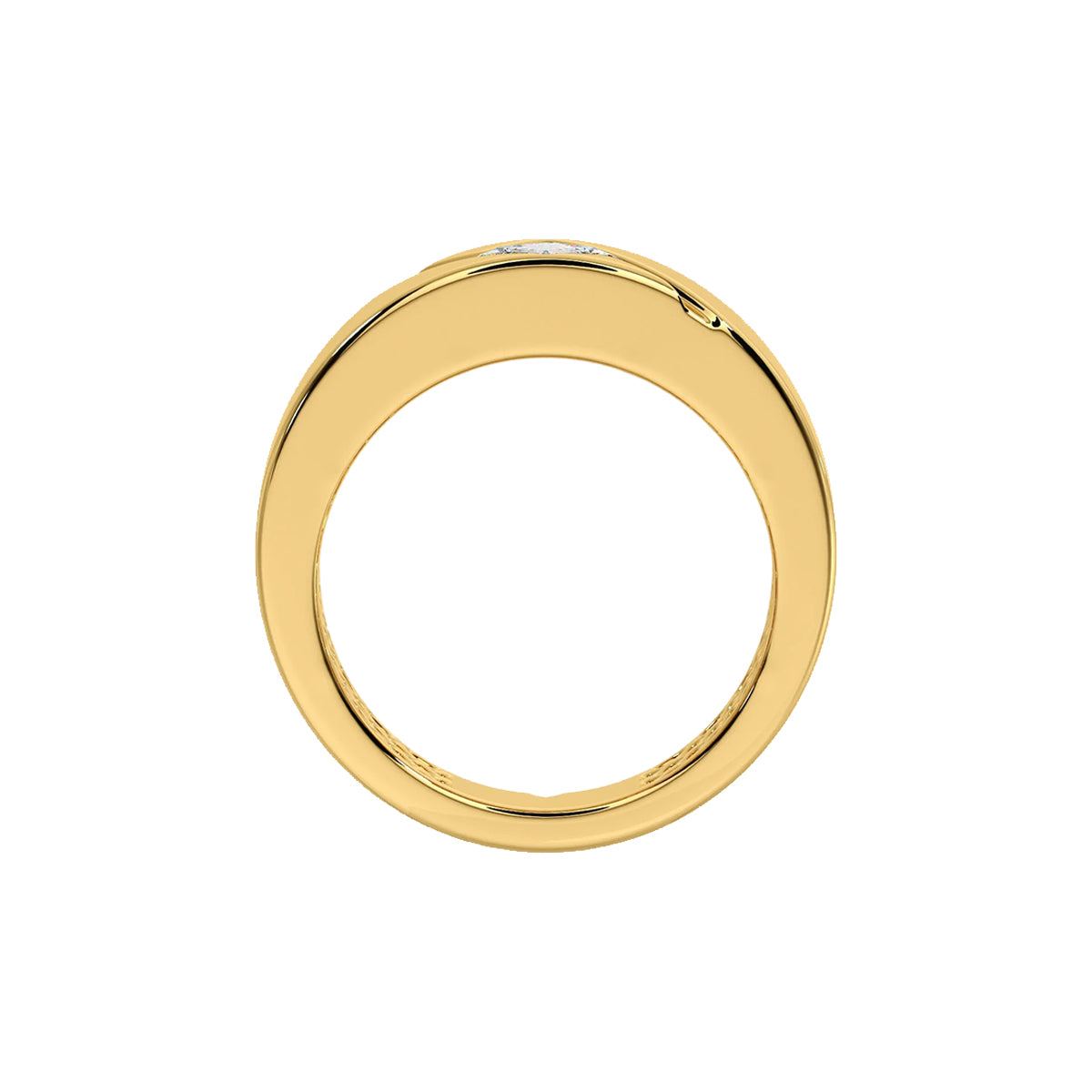 1 ct bold princess cut ring