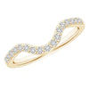 Gold Wave Diamond Band