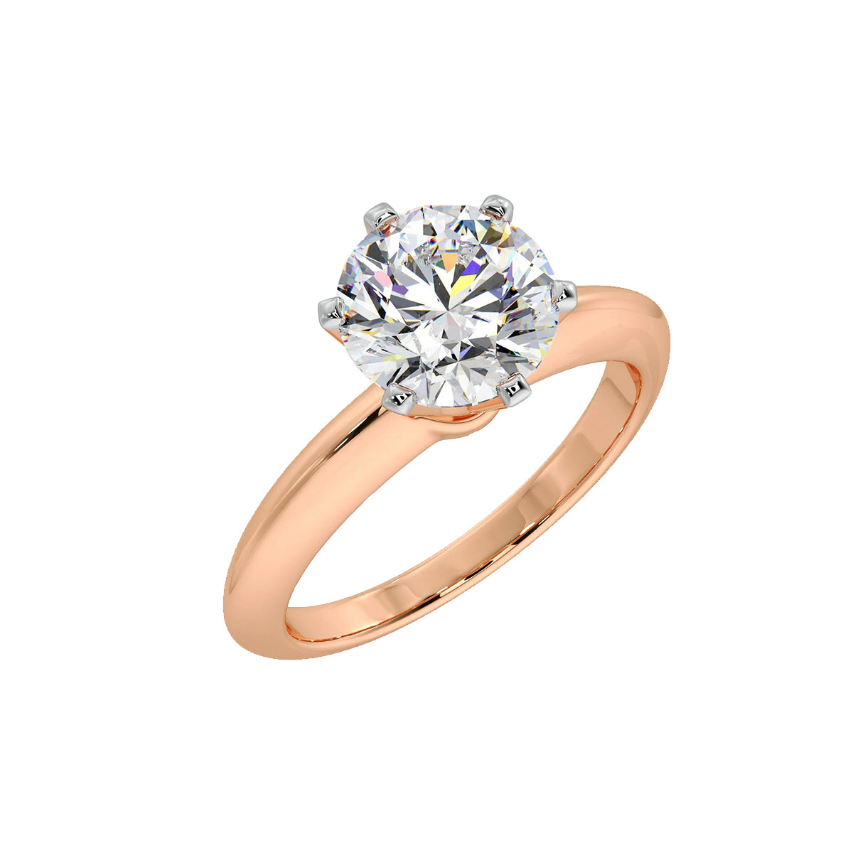 2 ct elegant solitaire ring