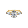 2 ct Oval Kite Ring