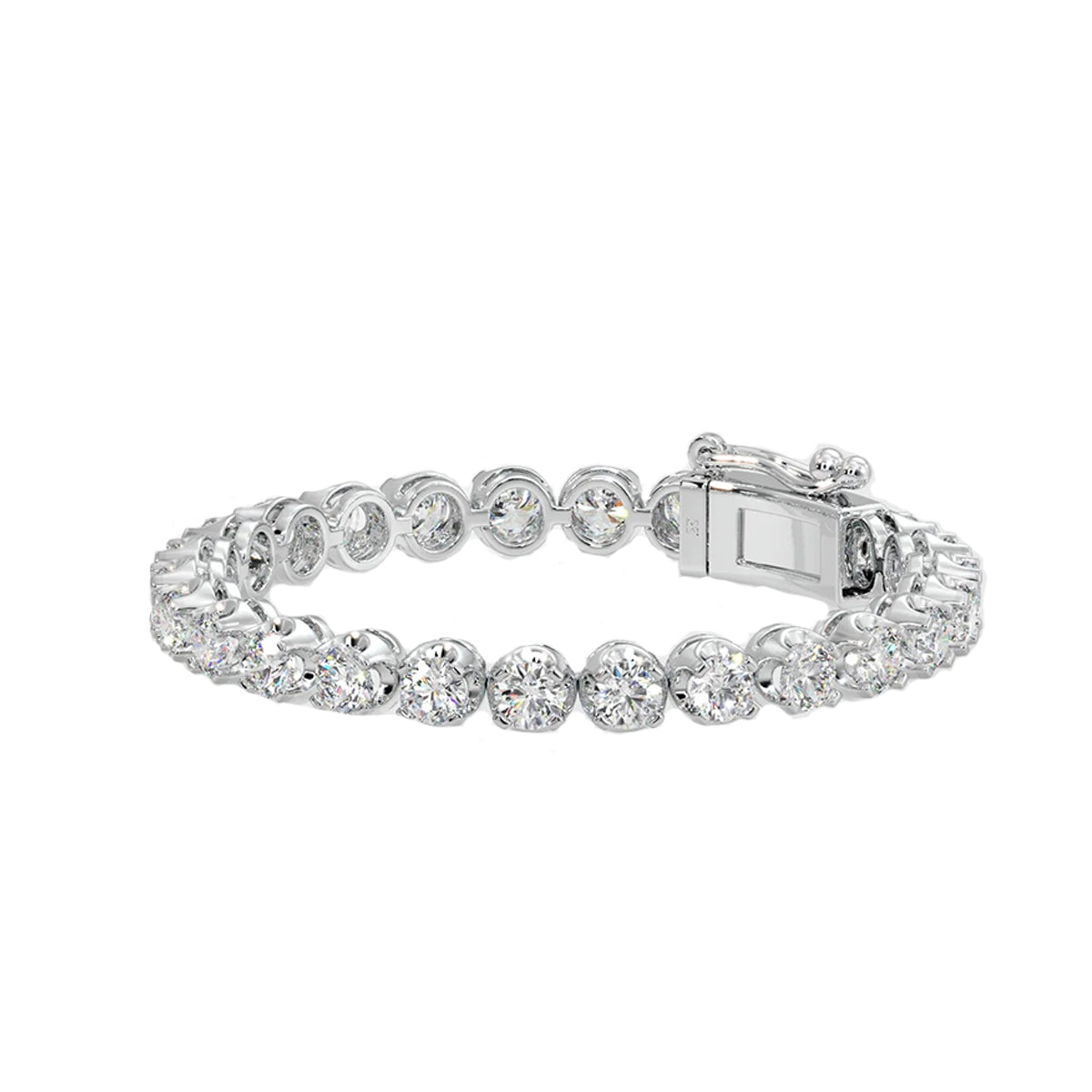 0.40 ct crown tennis bracelet