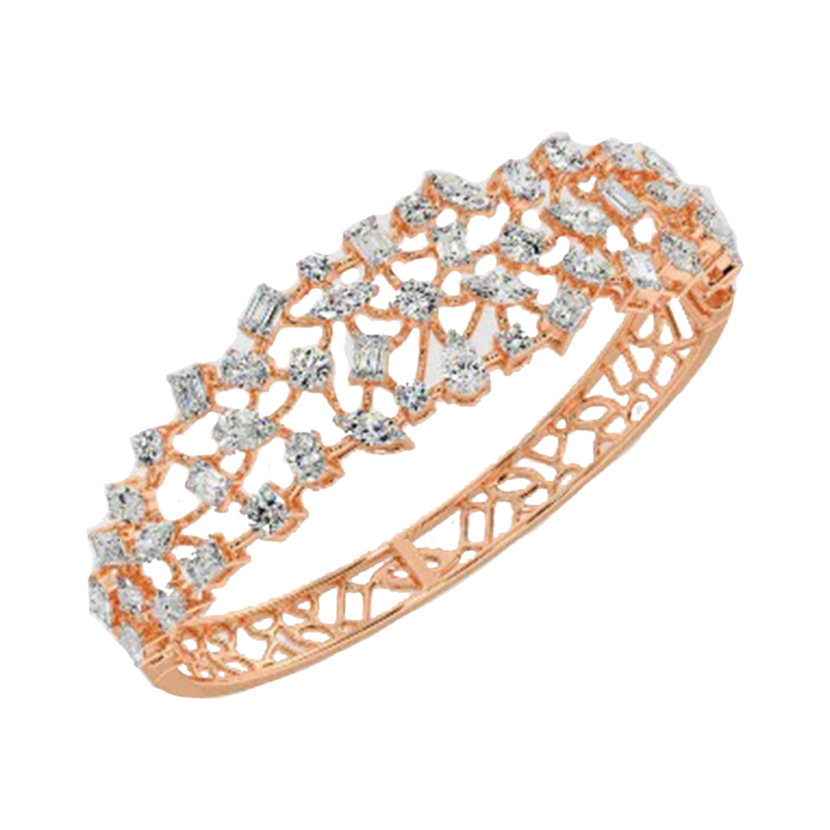 the terrazo oval bangle