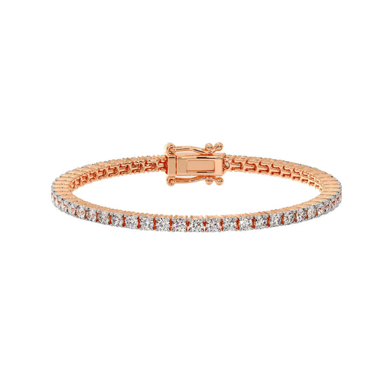 0.08 Ct Classic Tennis Bracelet