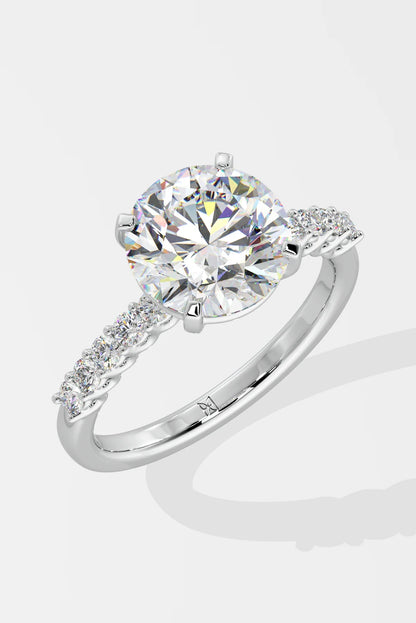 3 ct Solitaire Eternity Ring