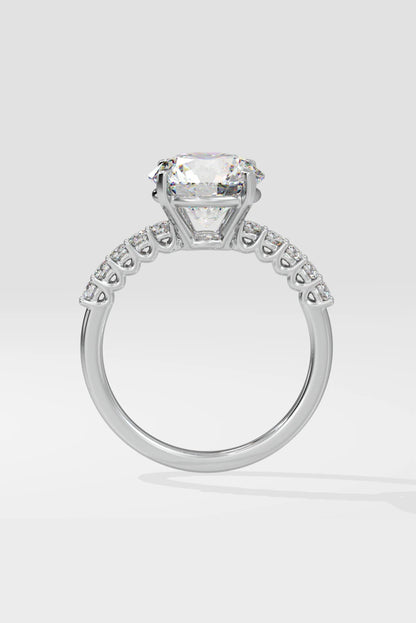 3 ct Solitaire Eternity Ring