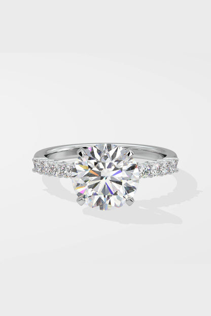 3 ct Solitaire Eternity Ring