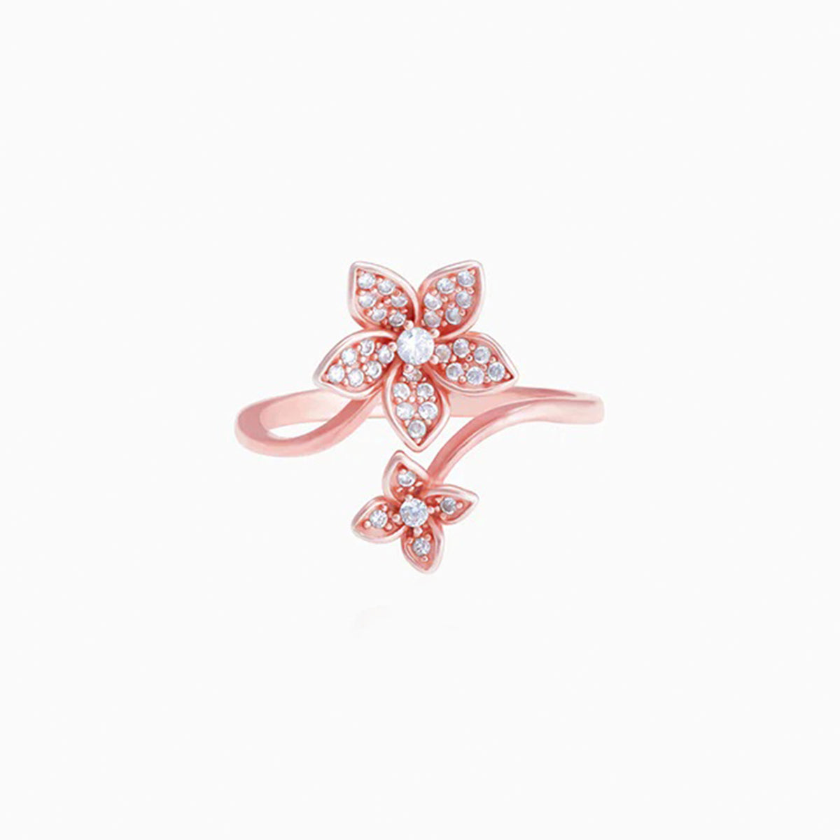 rose blossom elegance ring