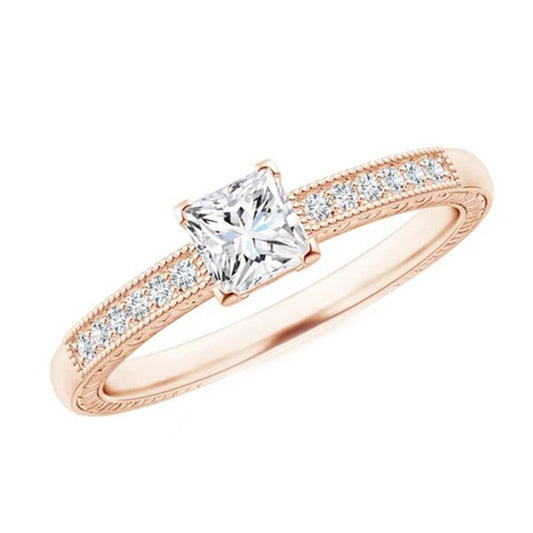 Princess Cut Engagement Ring
