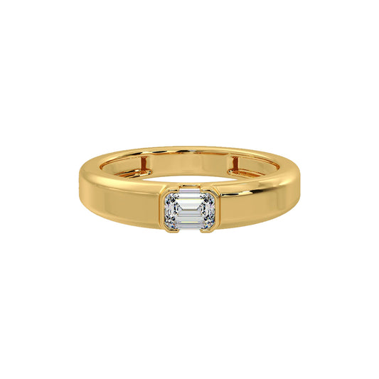 Bold Princess Cut Ring