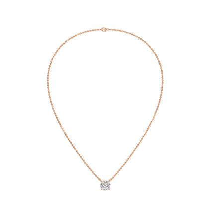 1 ct Solitaire Necklace