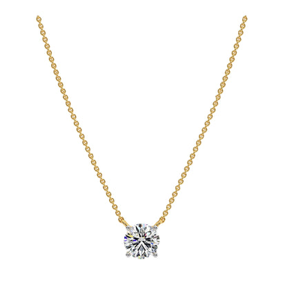 2 ct Solitaire Necklace