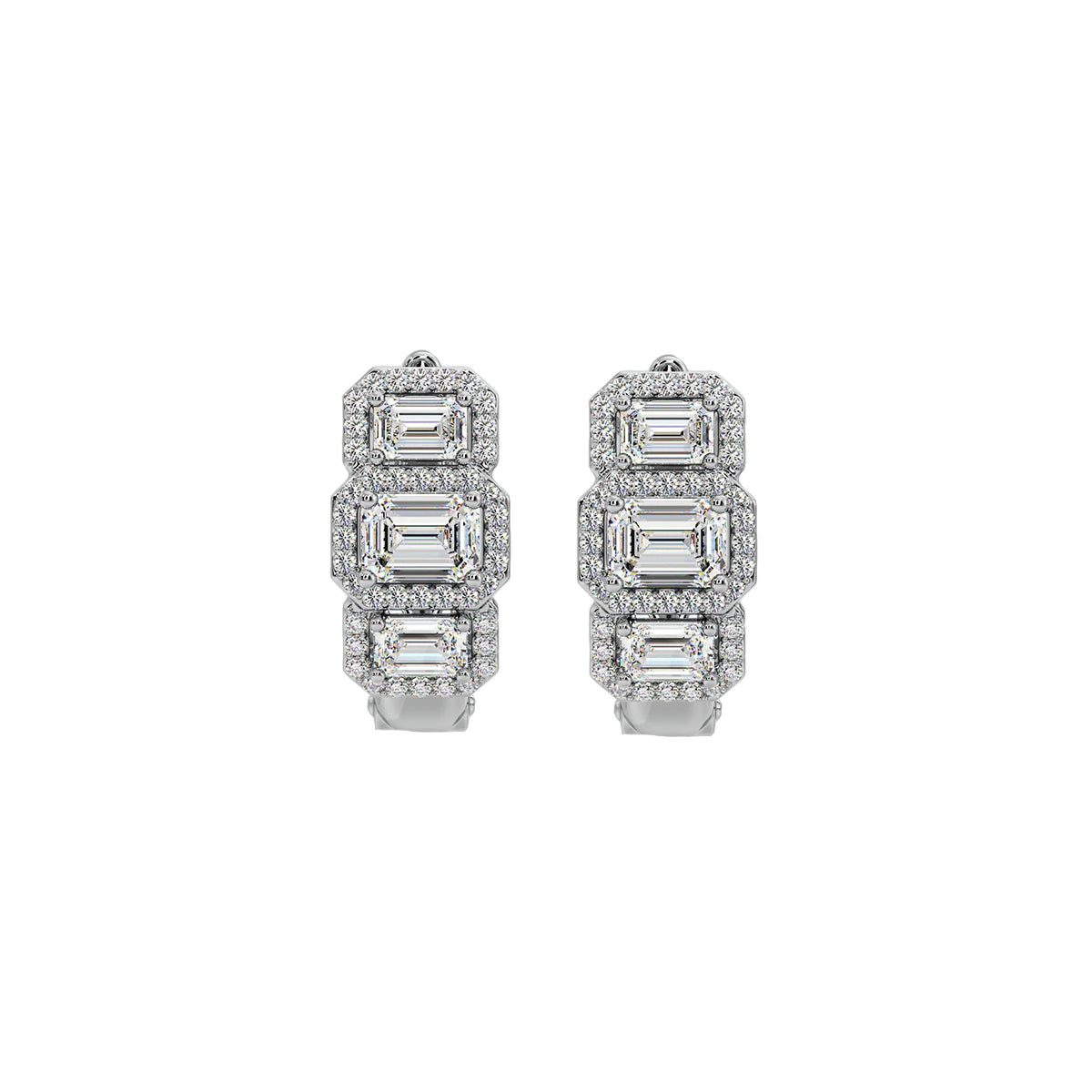 emra halo solitaire huggies