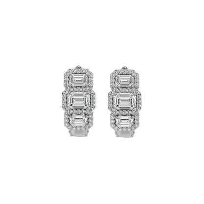 Emra Halo Solitaire Huggies