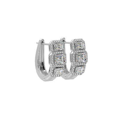 Emra Halo Solitaire Huggies