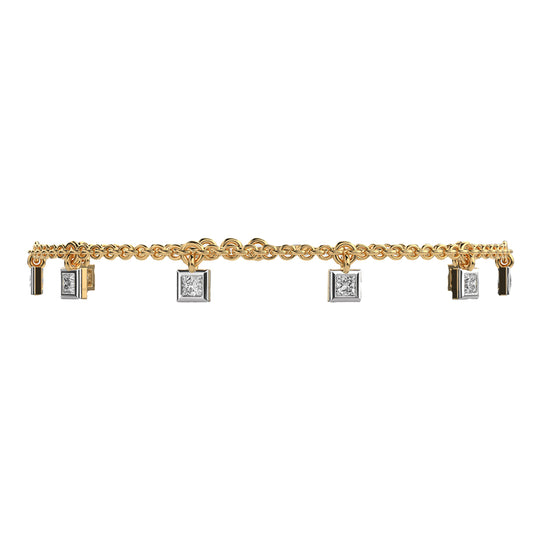 Delicate Poise Diamond Bracelet