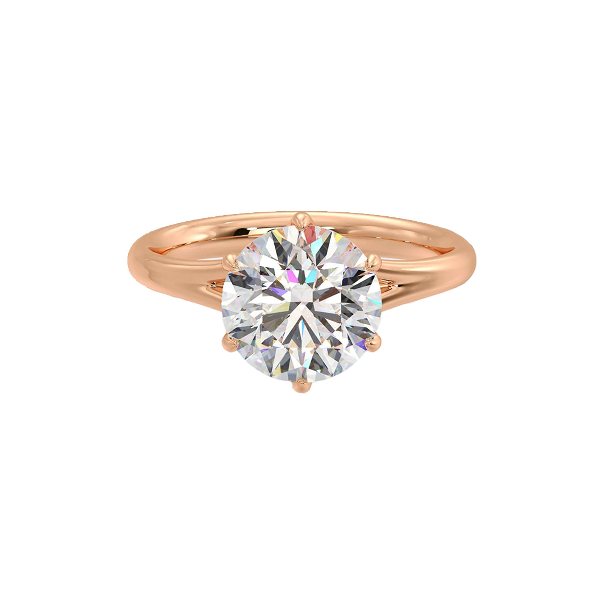 forever solitaire ring