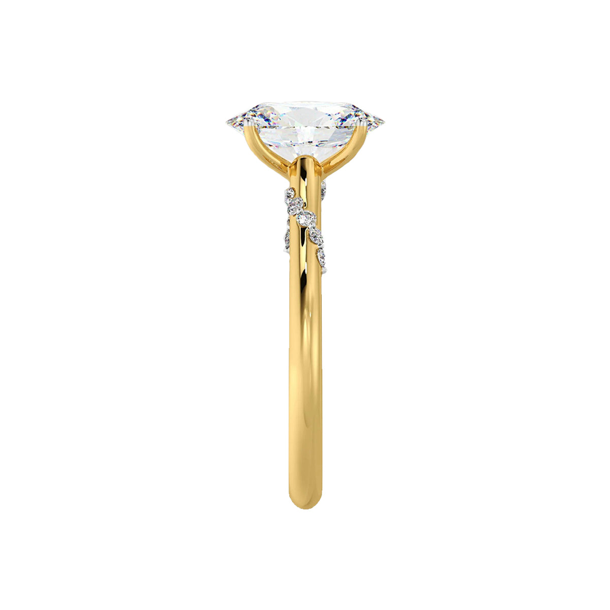 2 ct elena oval solitaire ring