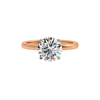 1 Ct Lotus Petal Ring