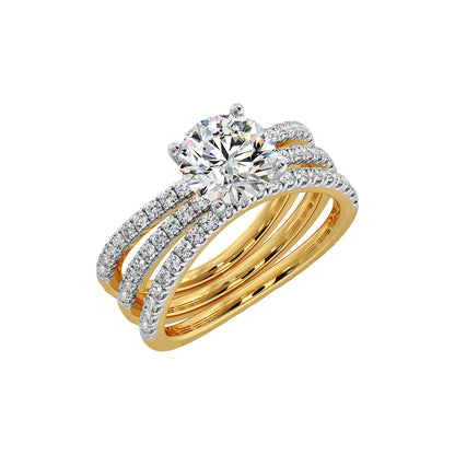 1 Ct Curl Ring