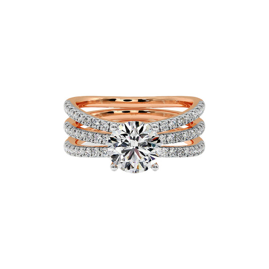 1 Ct Curl Ring