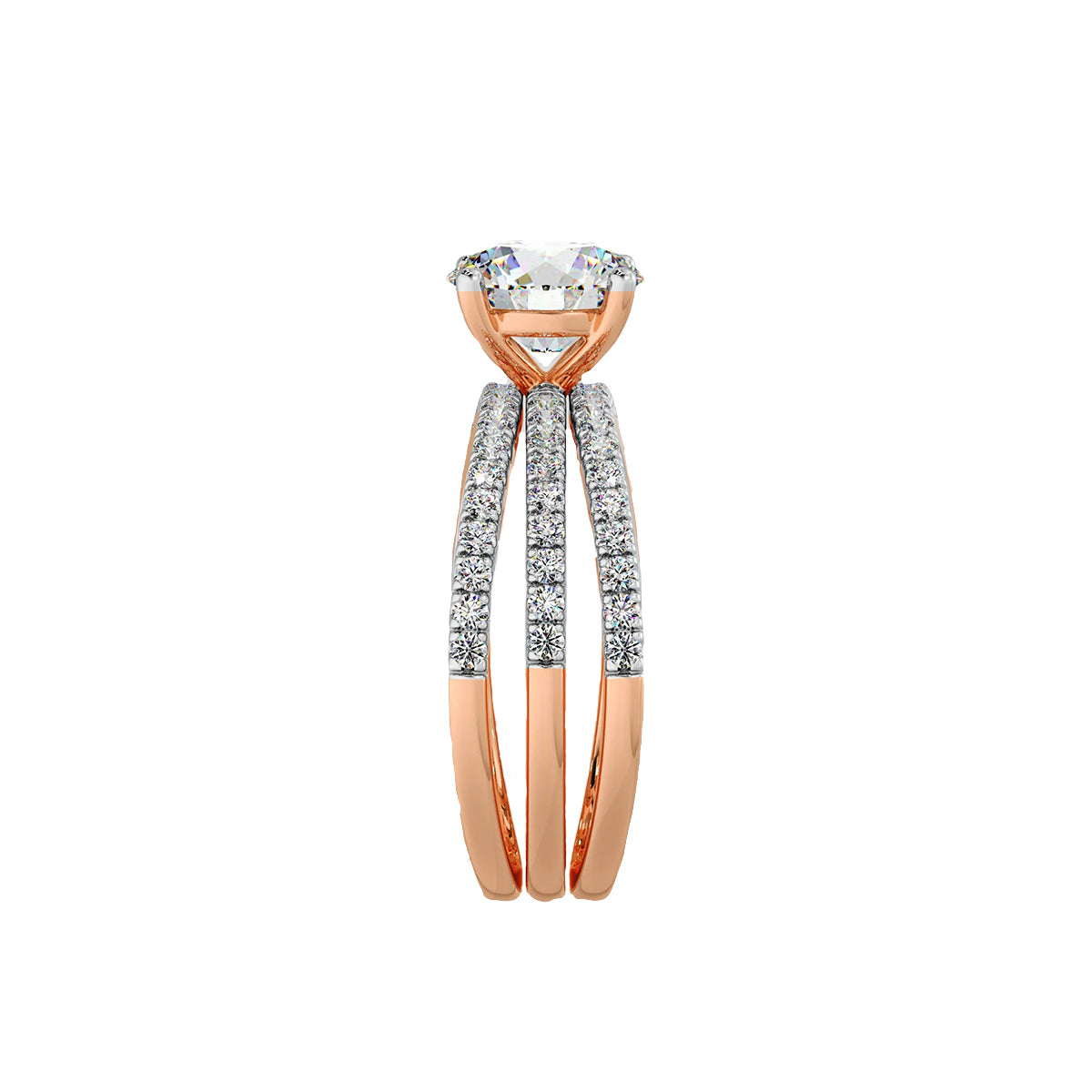 1 ct curl ring