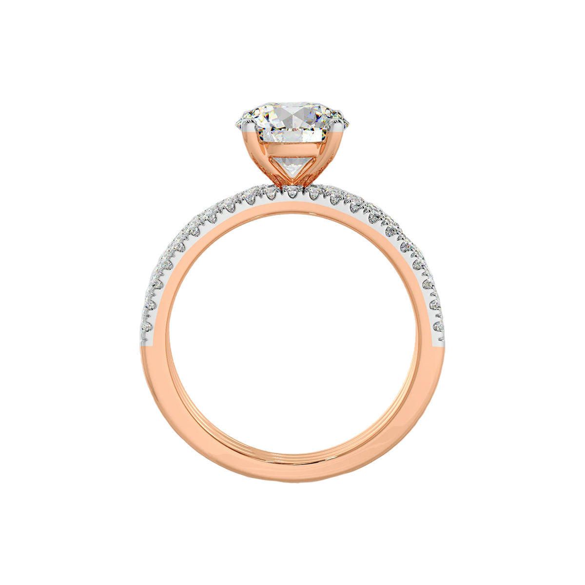 1 ct curl ring