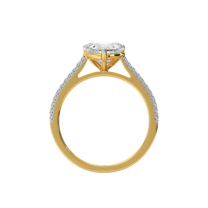 2 ct Heart Ring