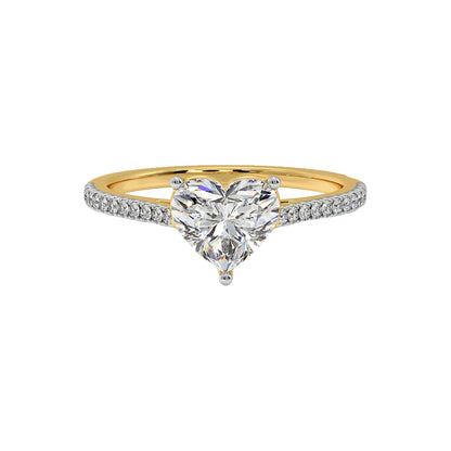 2 ct Heart Ring