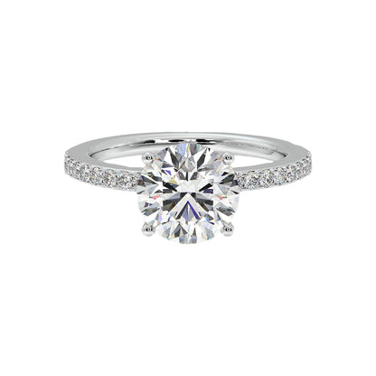 2 ct Secret Halo Ring