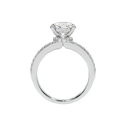 2 ct Secret Halo Ring