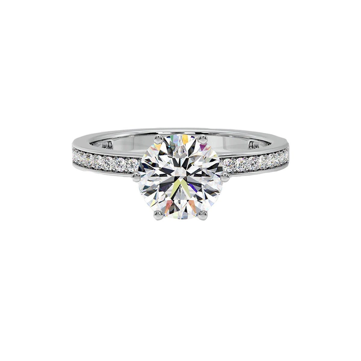 2 ct bloom secret halo ring