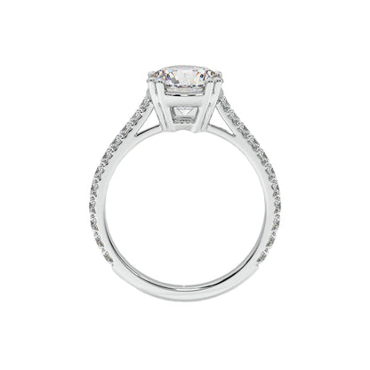 2 ct Dual Prong Solitaire Ring