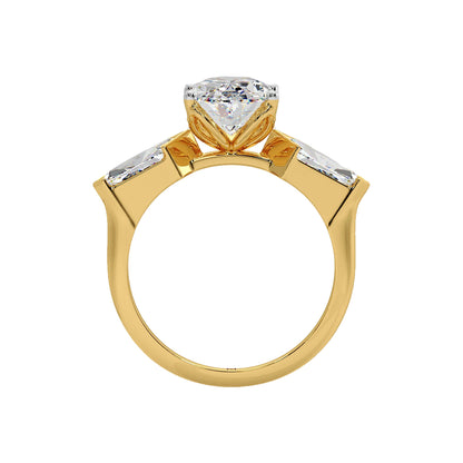2 ct Oval Kite Ring