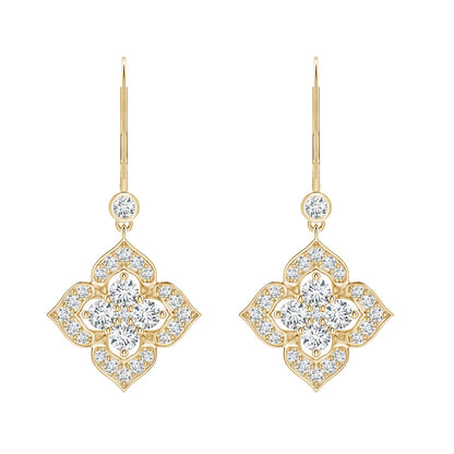 Floral Radiance Earrings
