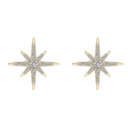 stunning starburst earrings