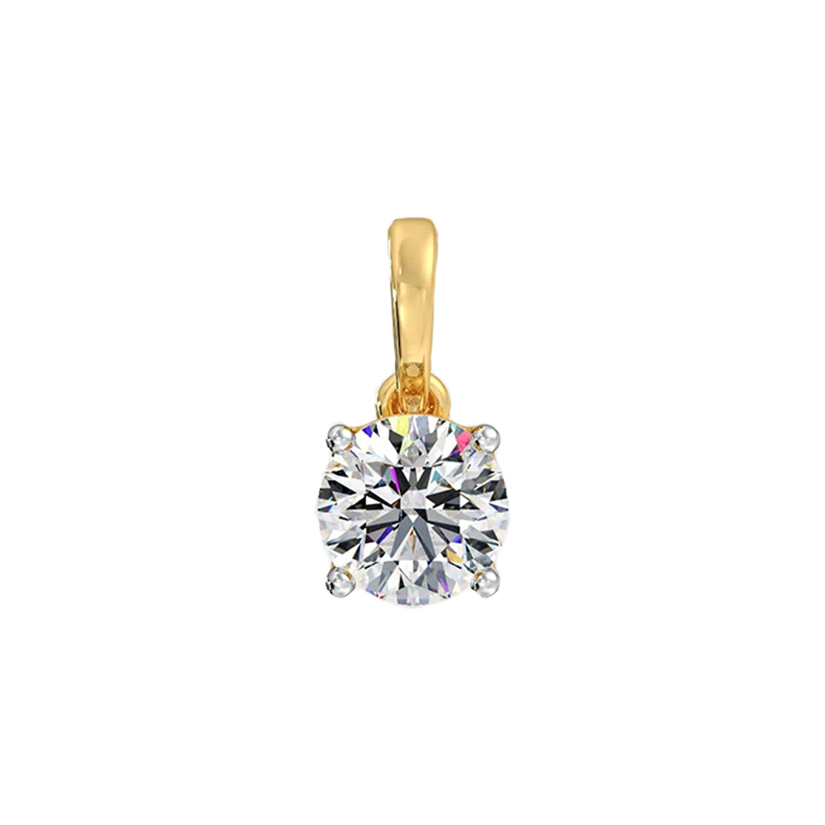 0.50 ct solitaire pendant