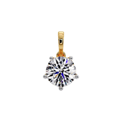 1 ct Solitaire Pendant