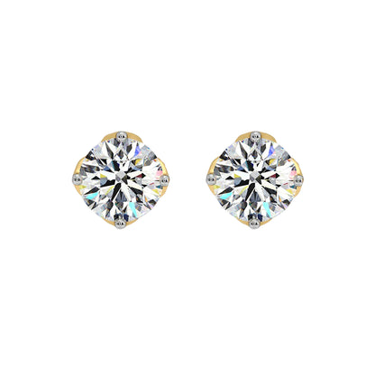 1 Ct Solitaire Studs