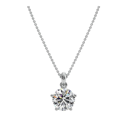 2 ct Solitaire pendant
