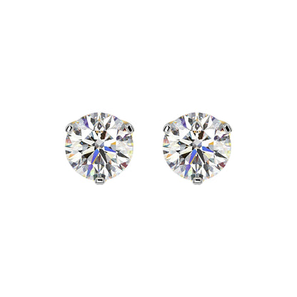 1 ct Solitaire Studs