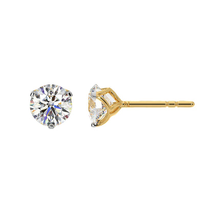 1 ct Solitaire Studs