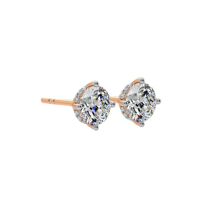 1 ct Invisible Halo Solitaire