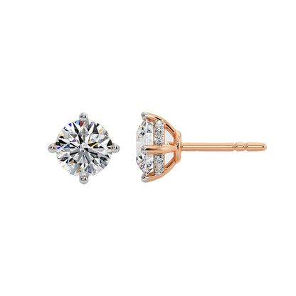 1 ct Invisible Halo Solitaire