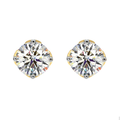 1.25 ct Solitaire Studs