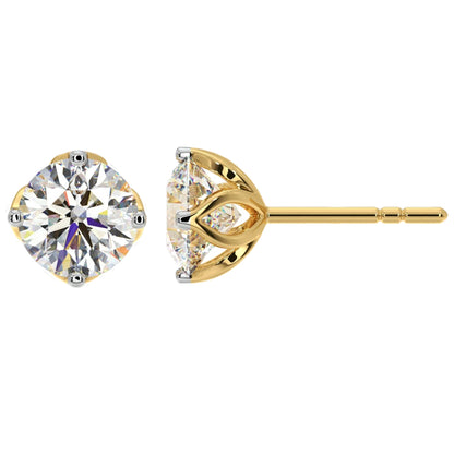 1.25 ct Solitaire Studs