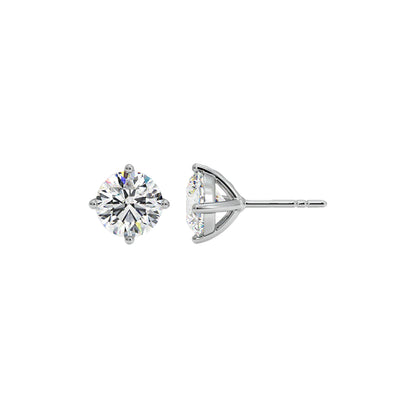 1.50 ct Conical Solitaire Studs